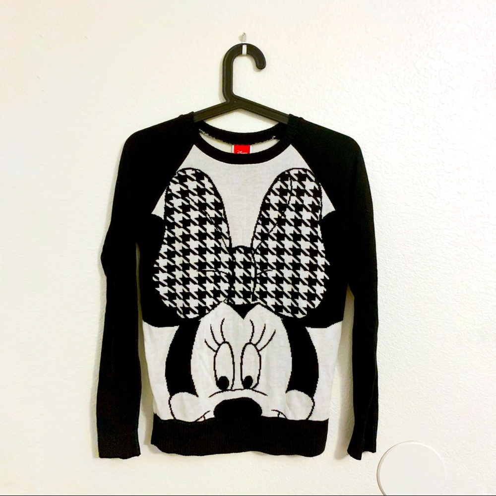 Disney Minnie Houndstooth Sweater